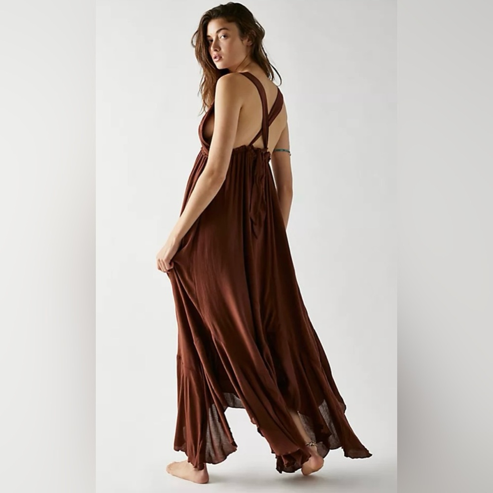 Free People BLACK Show Stopper MIDI NWOT